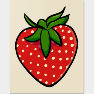 Strawberry Posters and Art